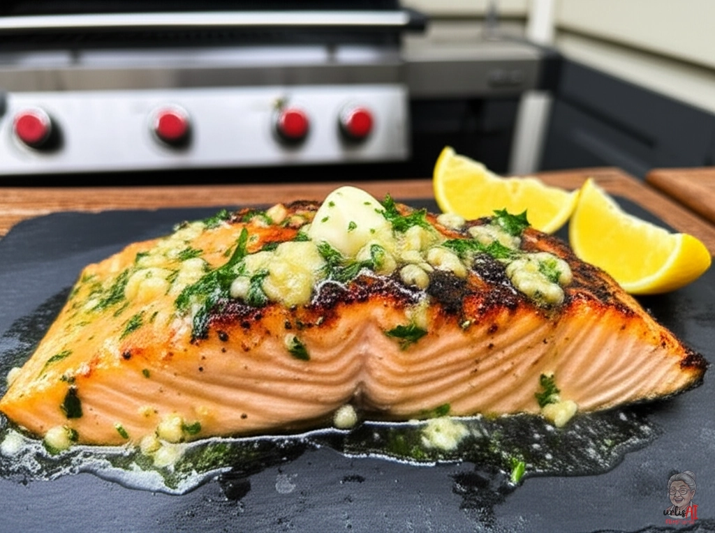 Garlic Butter Salmon — Gasgrill