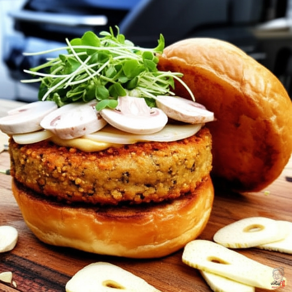 Garlic Lover Burger — Gasgrill