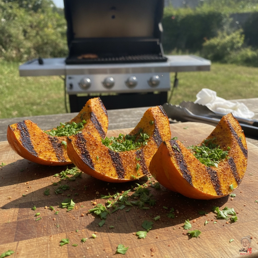 Garlic Roasted Hokkaido — Gasgrill