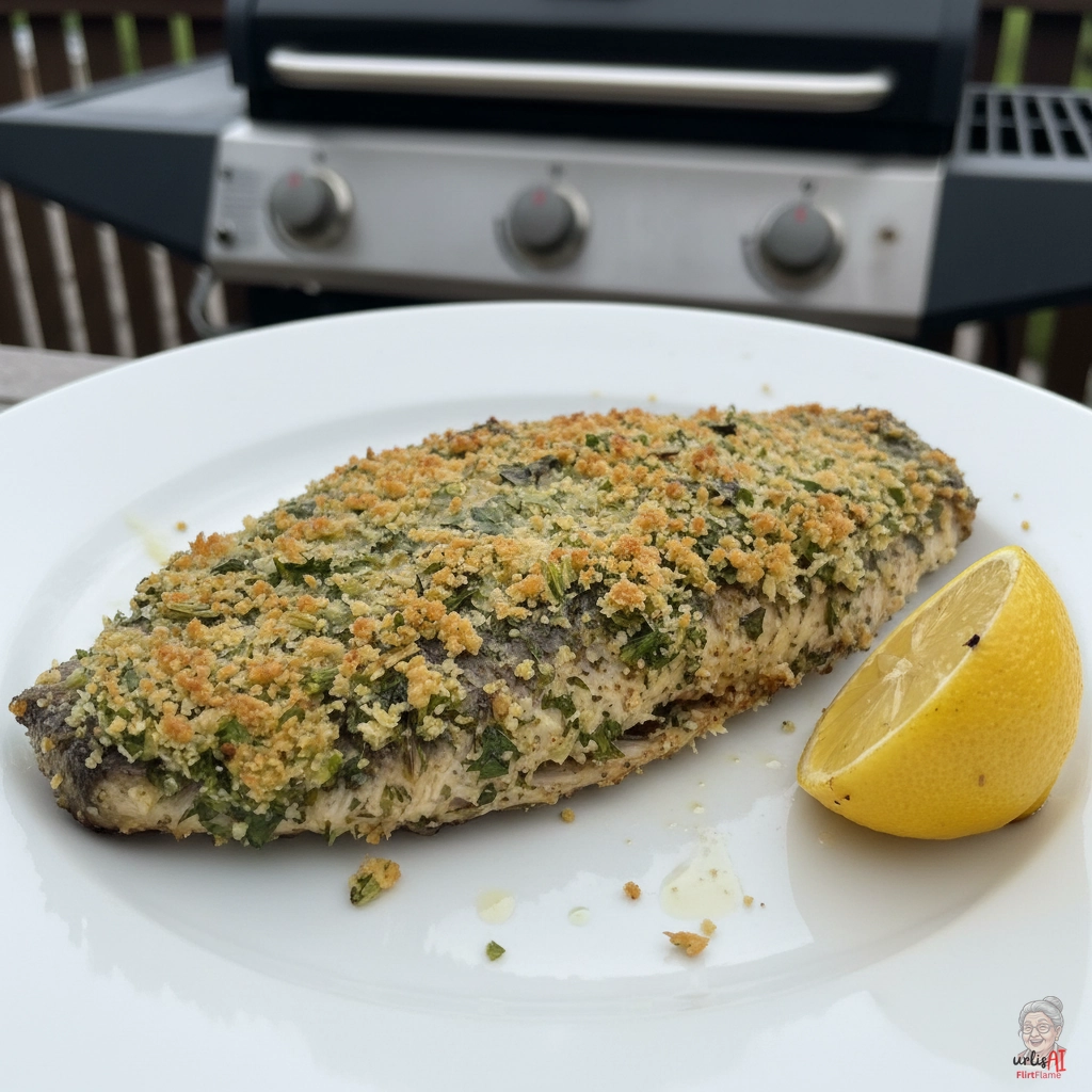Gartenkräuter Tilapia — Gasgrill