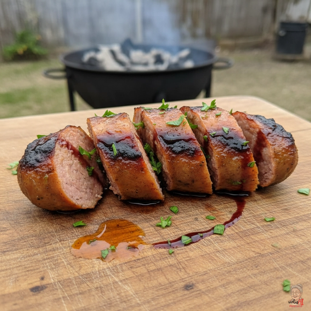 Gaucho Rotweinchorizos — Kohlegrill