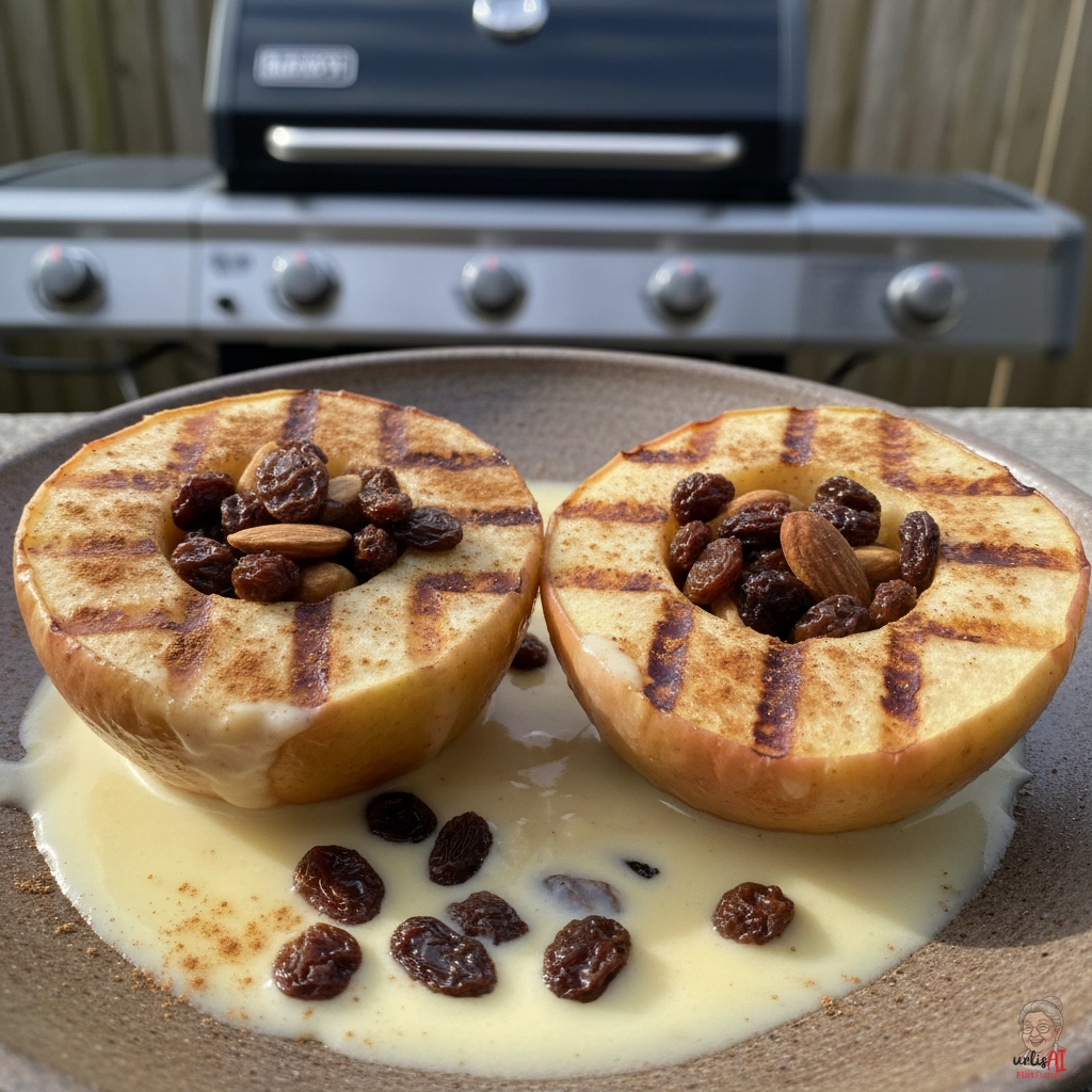 Feuer Bratäpfel — Gasgrill