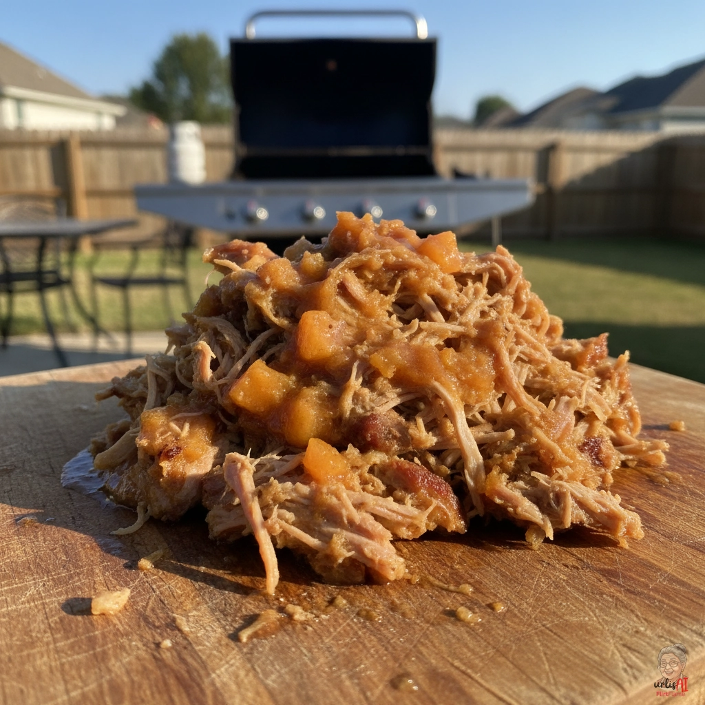 Georgia Peach Pork — Gasgrill