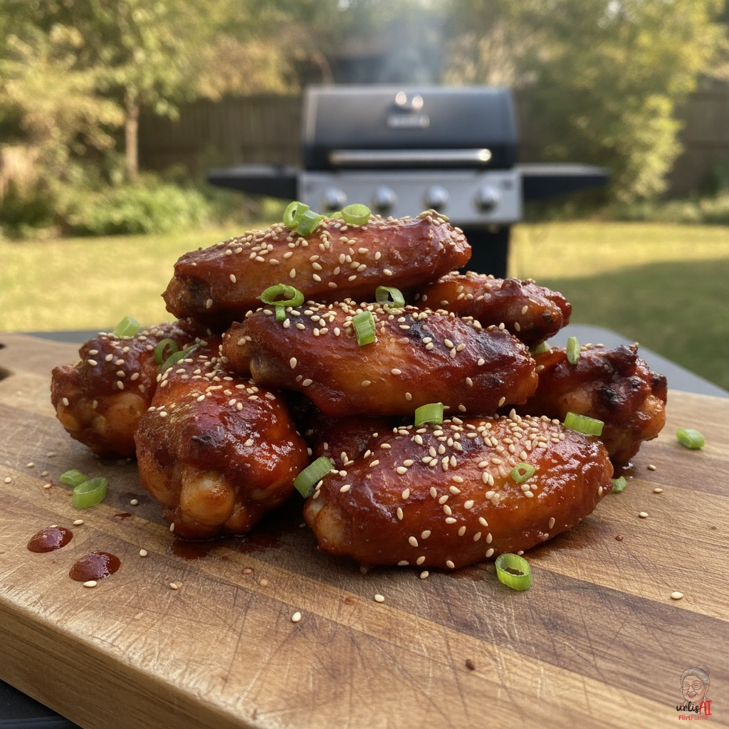 Gochujang Chicken Wings — Gasgrill