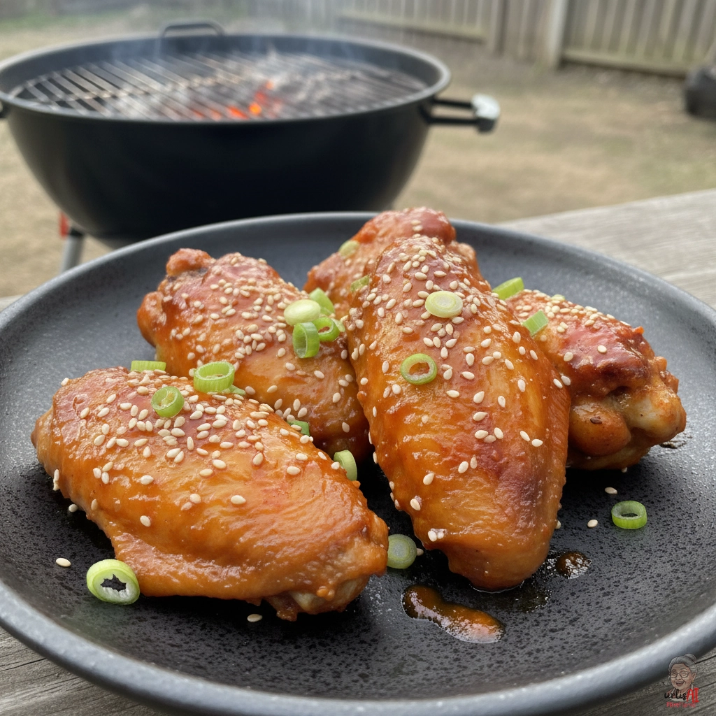Gochujang Fire Wings — Kohlegrill