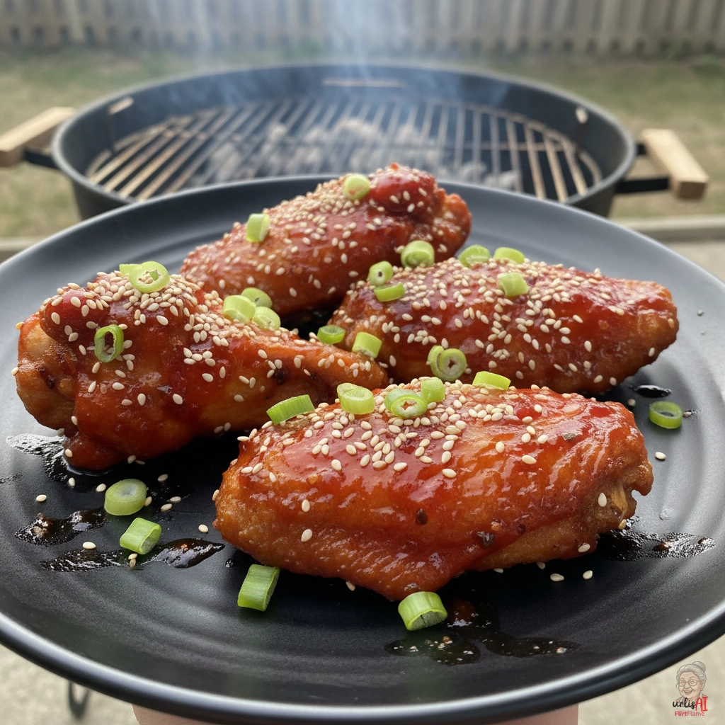 Gochujang Wings — Kohlegrill
