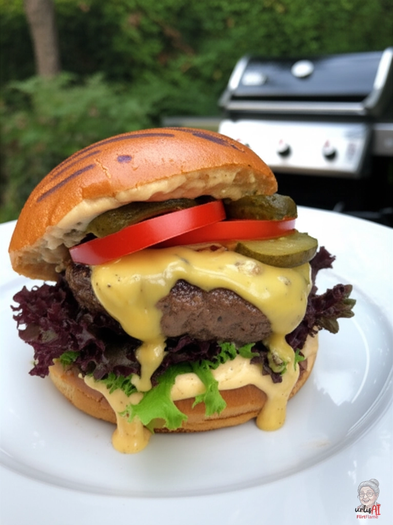 Golden Brioche Burger — Gasgrill
