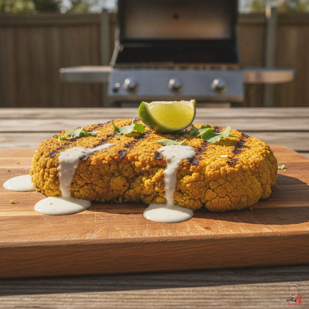 Golden Curry Cauliflower — Gasgrill