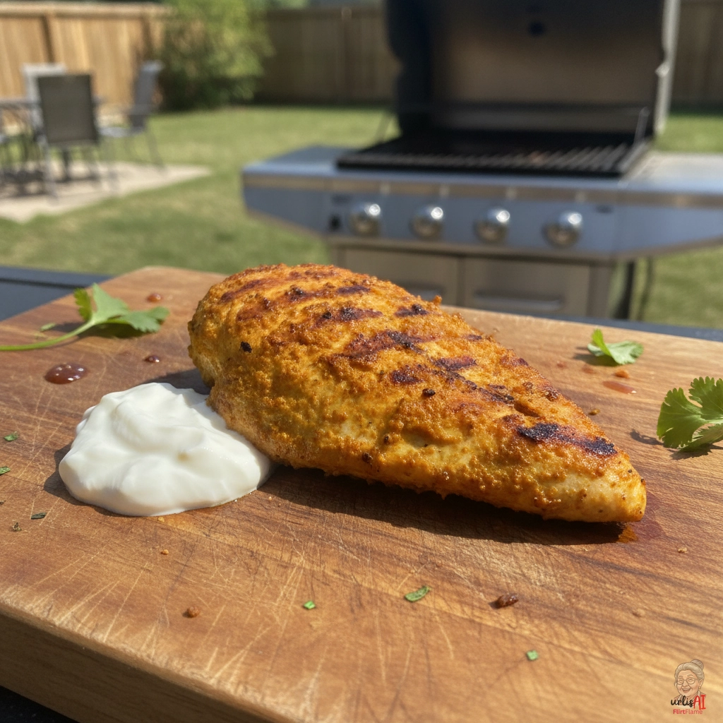 Golden Curry Pute — Gasgrill