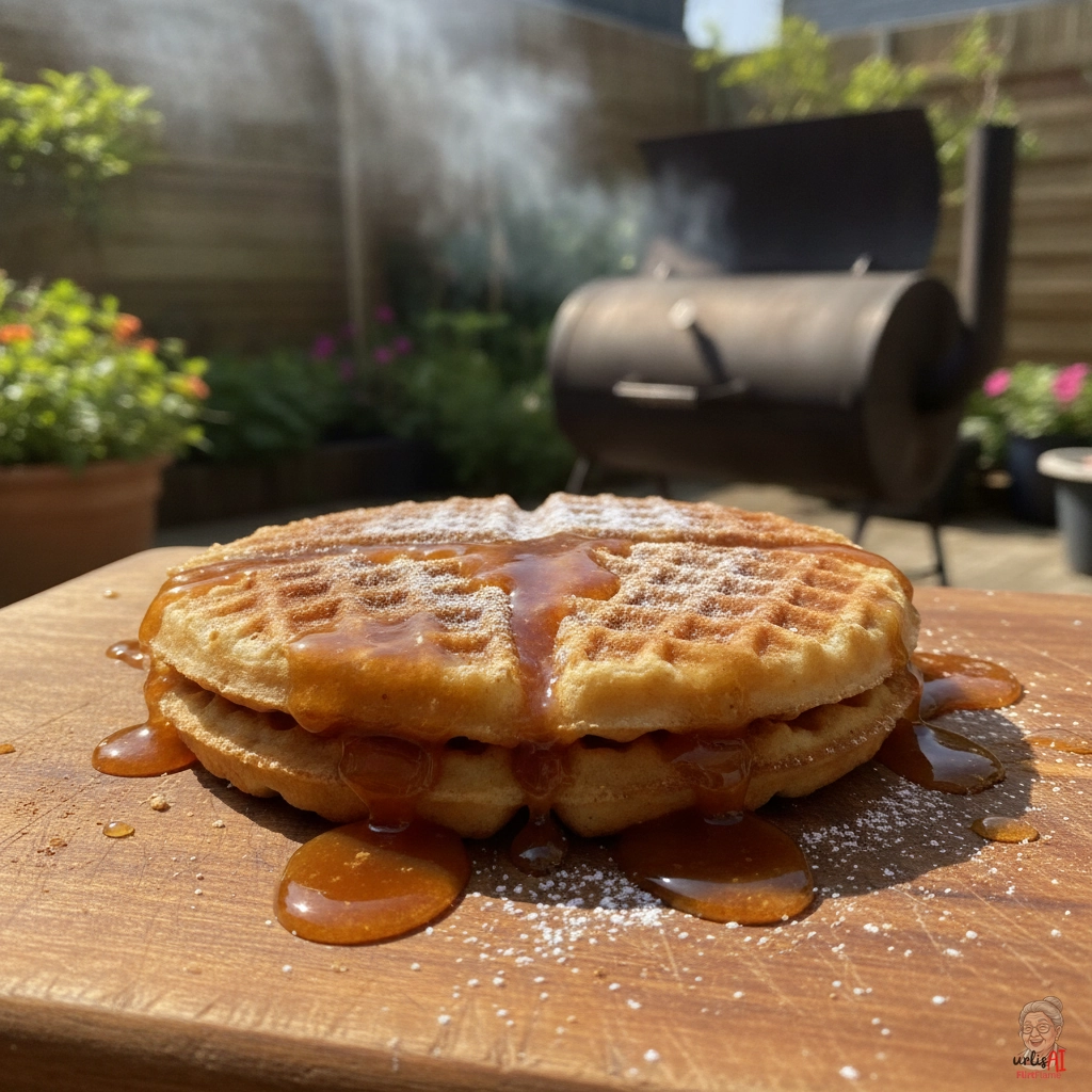 Gouda Karamell Waffel — Smoker