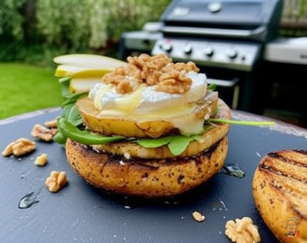 Gourmet Veggie Burger — Gasgrill