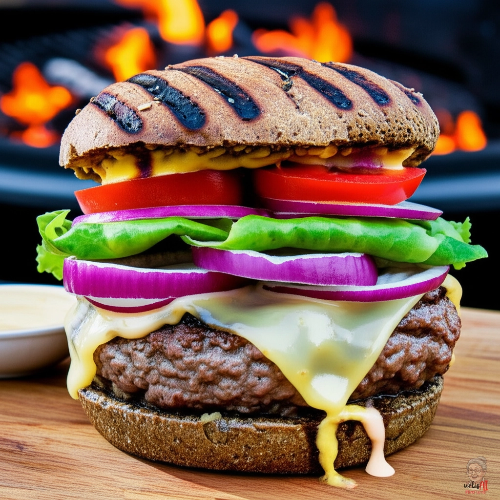 Grain Fire Burger — Kohlegrill
