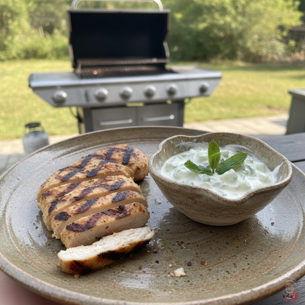 Greek Chicken Breast — Gasgrill