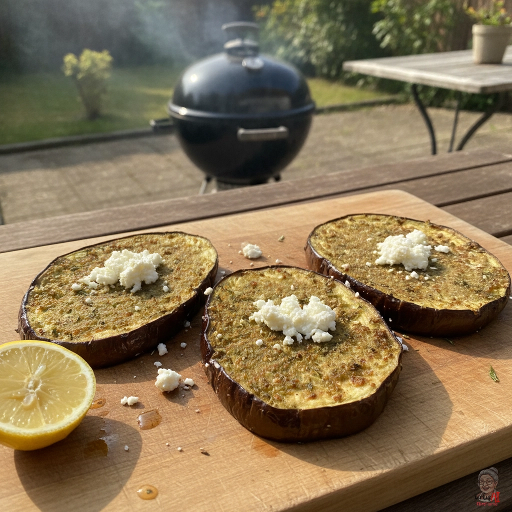 Greek Eggplant — Kohlegrill