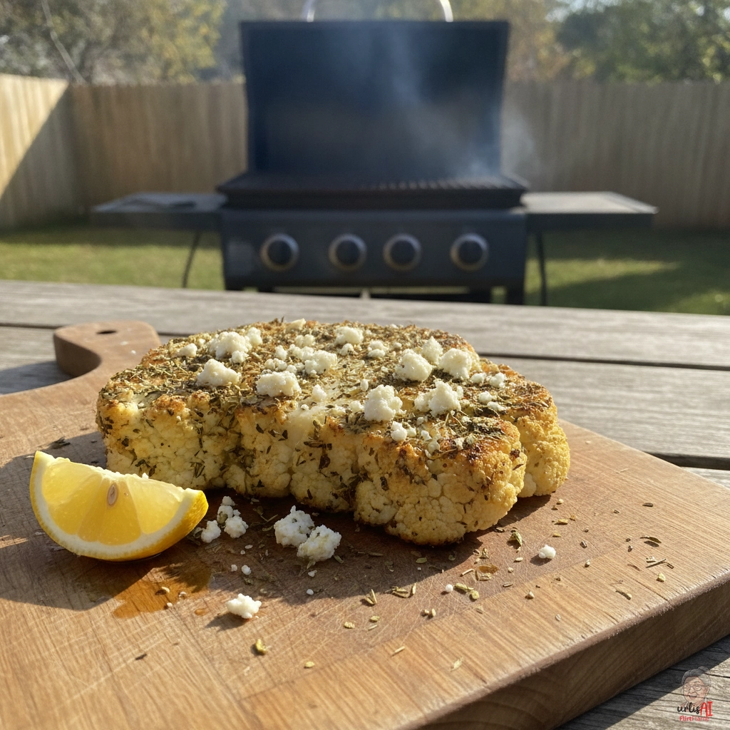 Greek Karfiol — Gasgrill