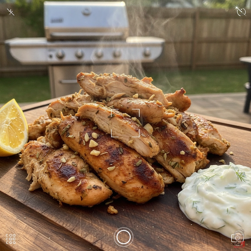 Greek Style Chicken — Gasgrill