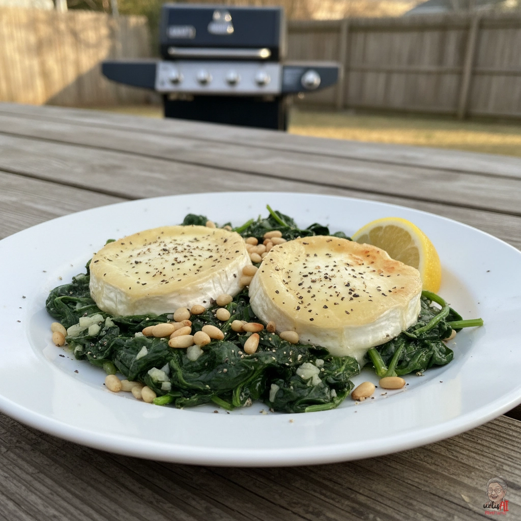 Green Spinach Chèvre — Gasgrill