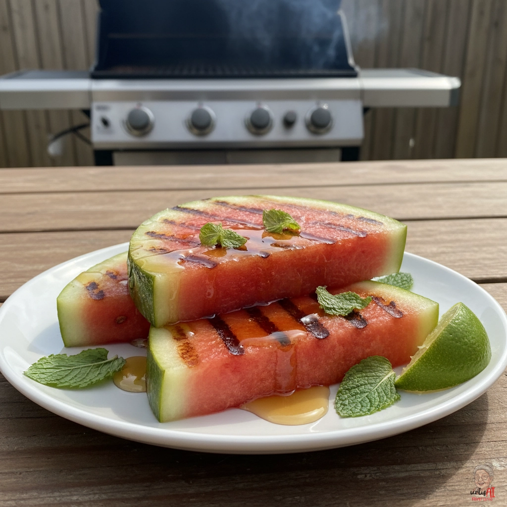 Mint Melone Fresca — Gasgrill