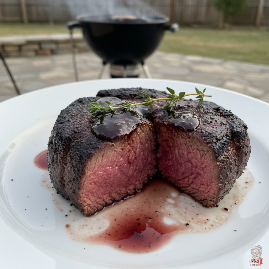 Grillfeuer Filet — Kohlegrill