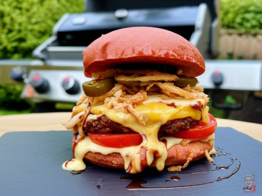 Grillsteaks Vollbeladung — Gasgrill