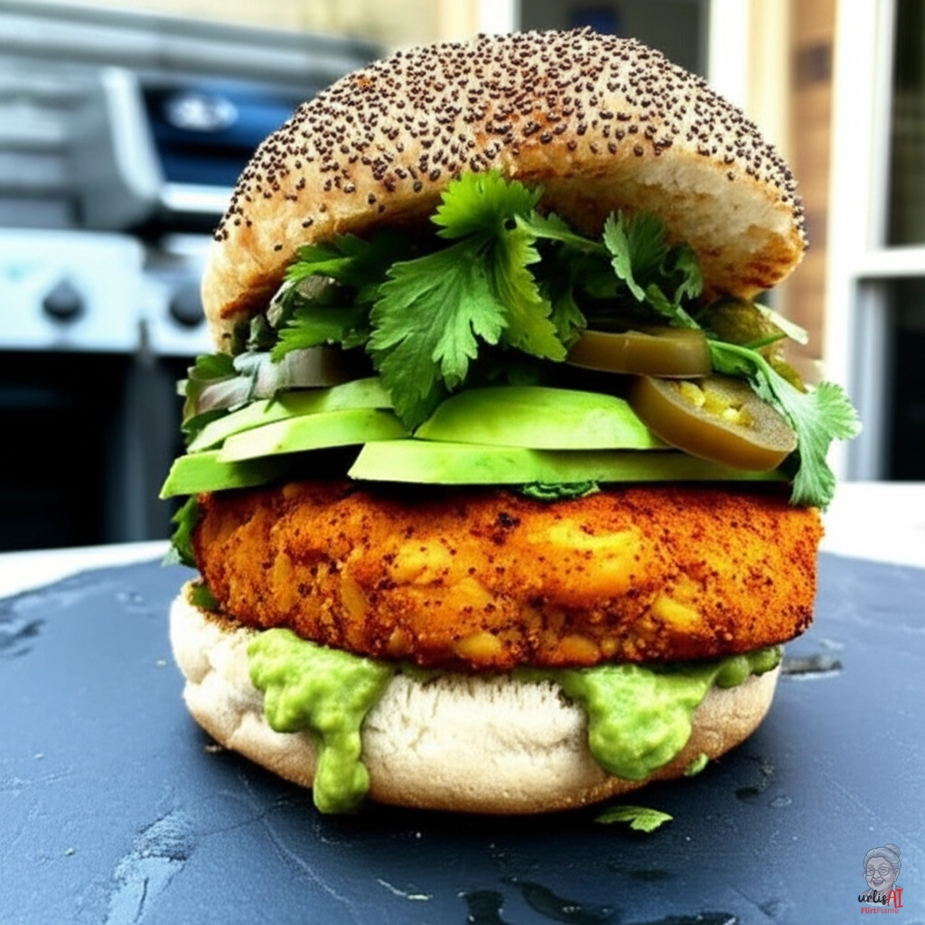 Guacamole Dream Burger — Gasgrill