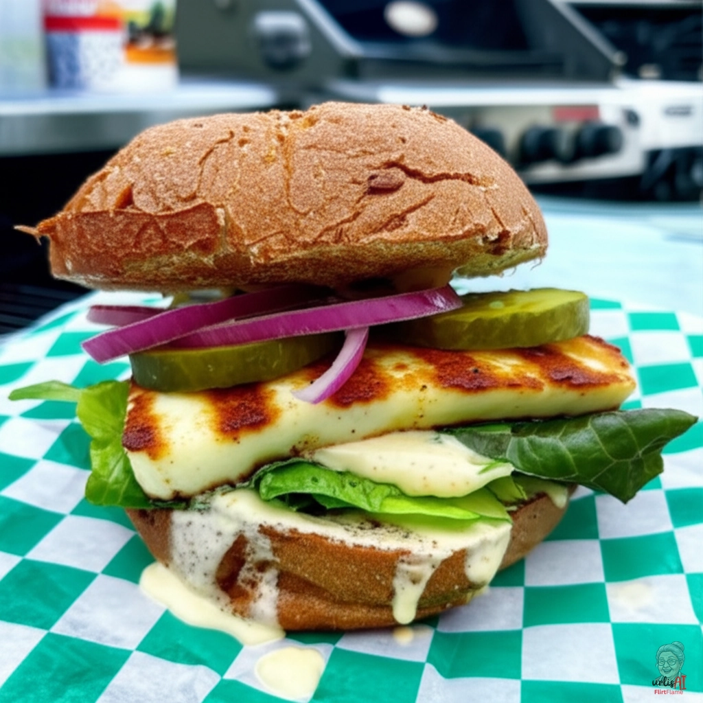 Halloumis Gurkenrausch — Gasgrill