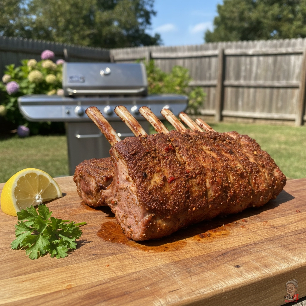 Harissa Lamb Ribs — Gasgrill