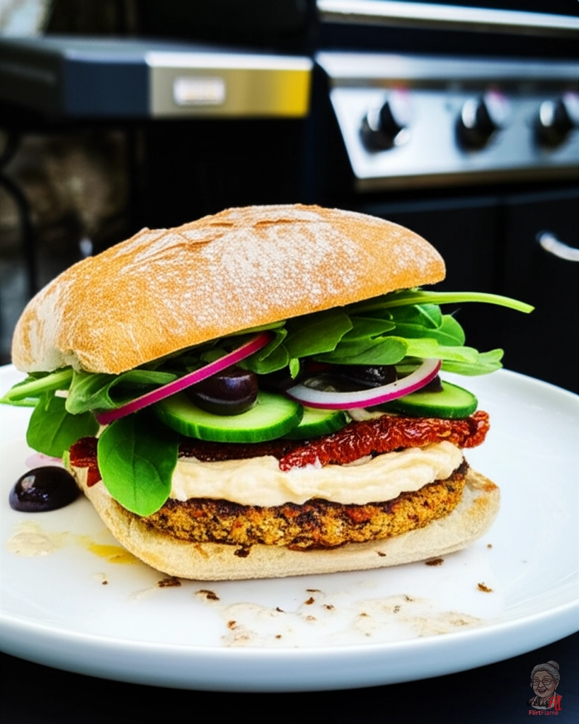 Hellas Garten Burger — Gasgrill