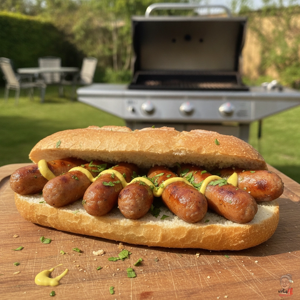 Herb Franken Würstl — Gasgrill