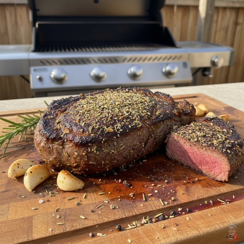 Herbes de Ribeye — Gasgrill