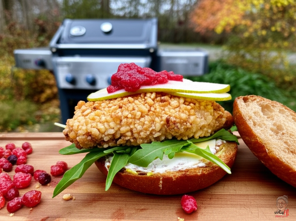 Herbstwalds Nusskruste — Gasgrill