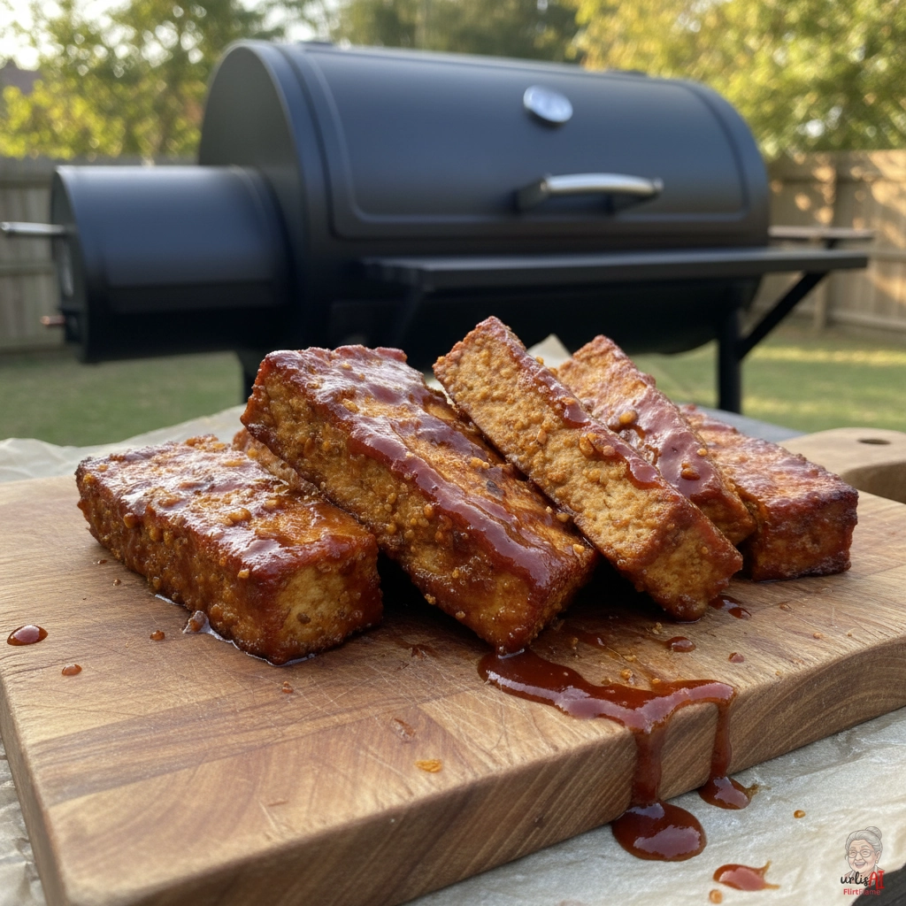 Hickory BBQ Tofu — Smoker