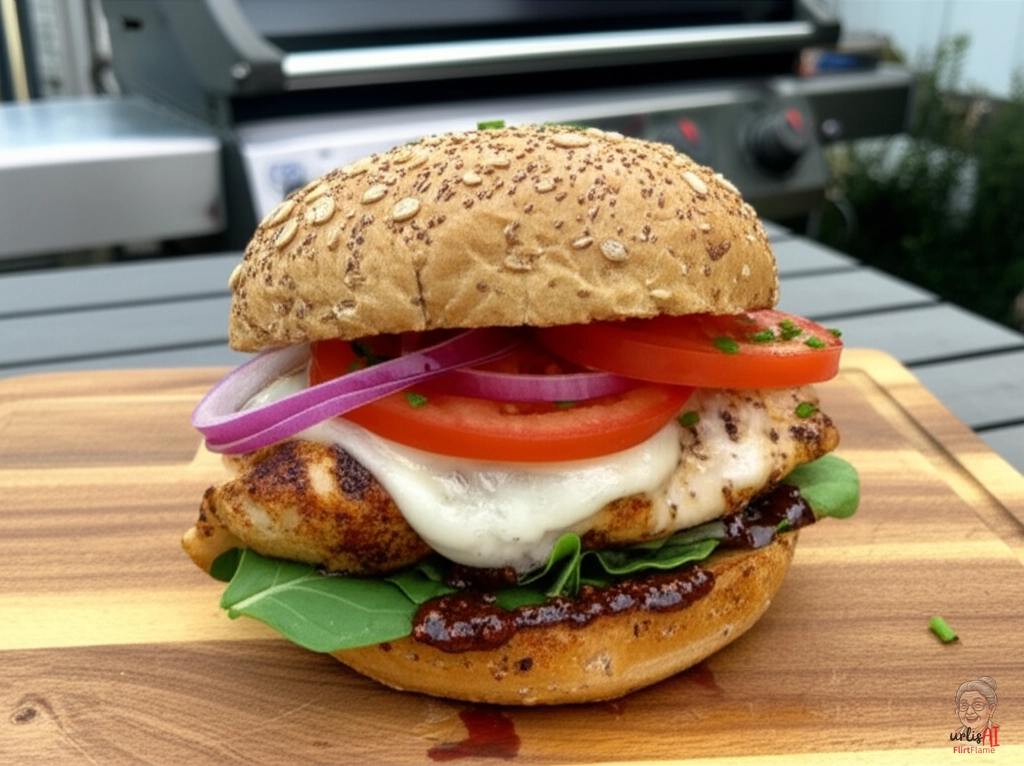 Hirtenglück Burger — Gasgrill
