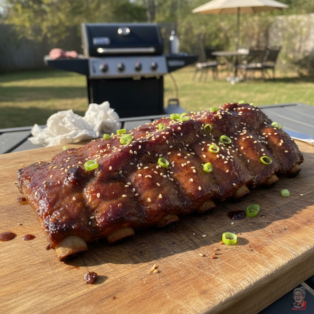 Hoisin Glazed Ribs — Gasgrill