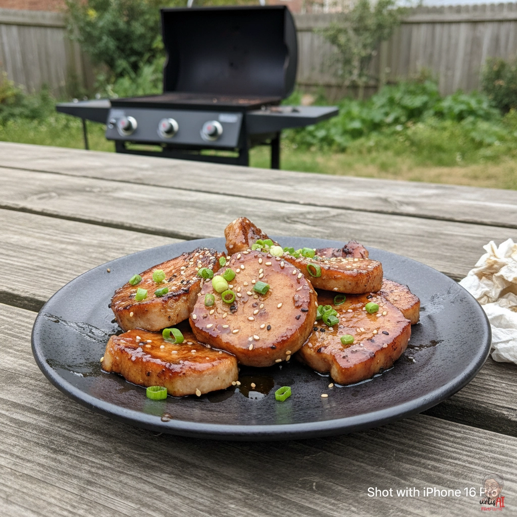 Hoisin Schweineglasur — Gasgrill