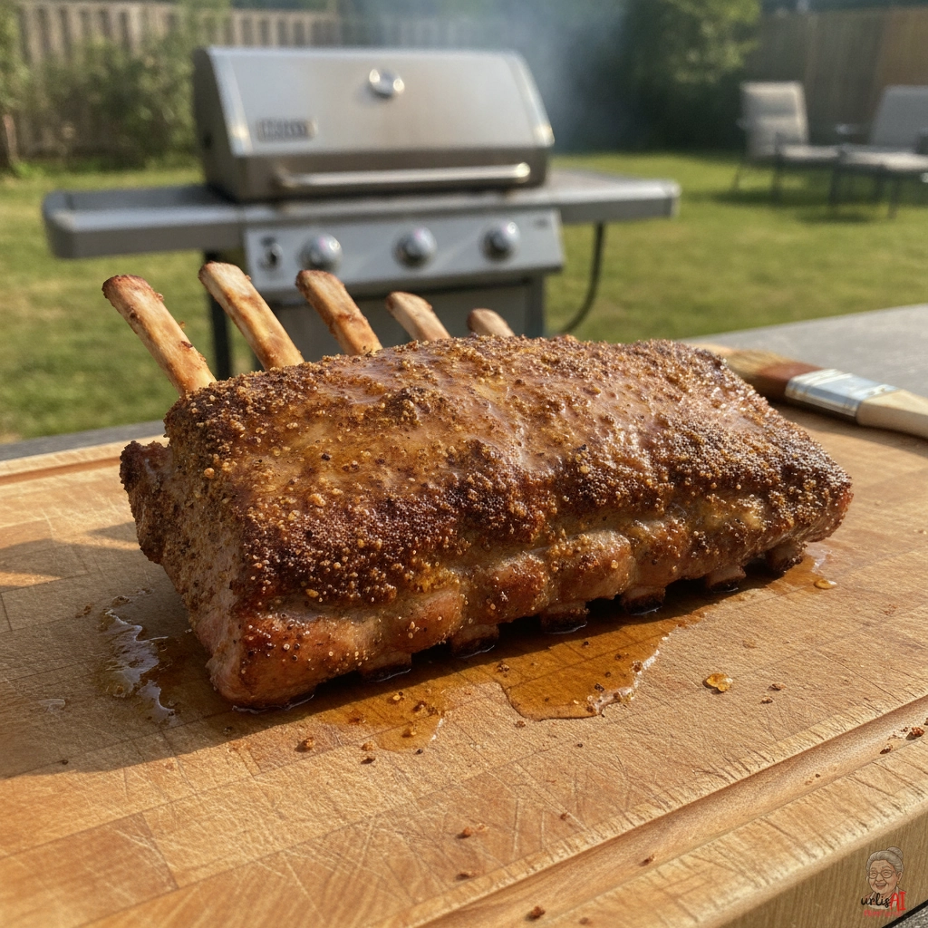 Honey Glazed Lamb — Gasgrill