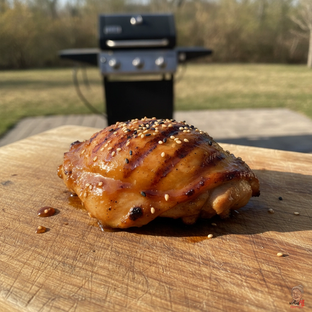Honey Glazed Thigh — Gasgrill