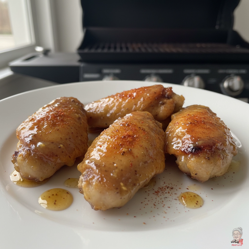 Honey Glazed Wings — Gasgrill