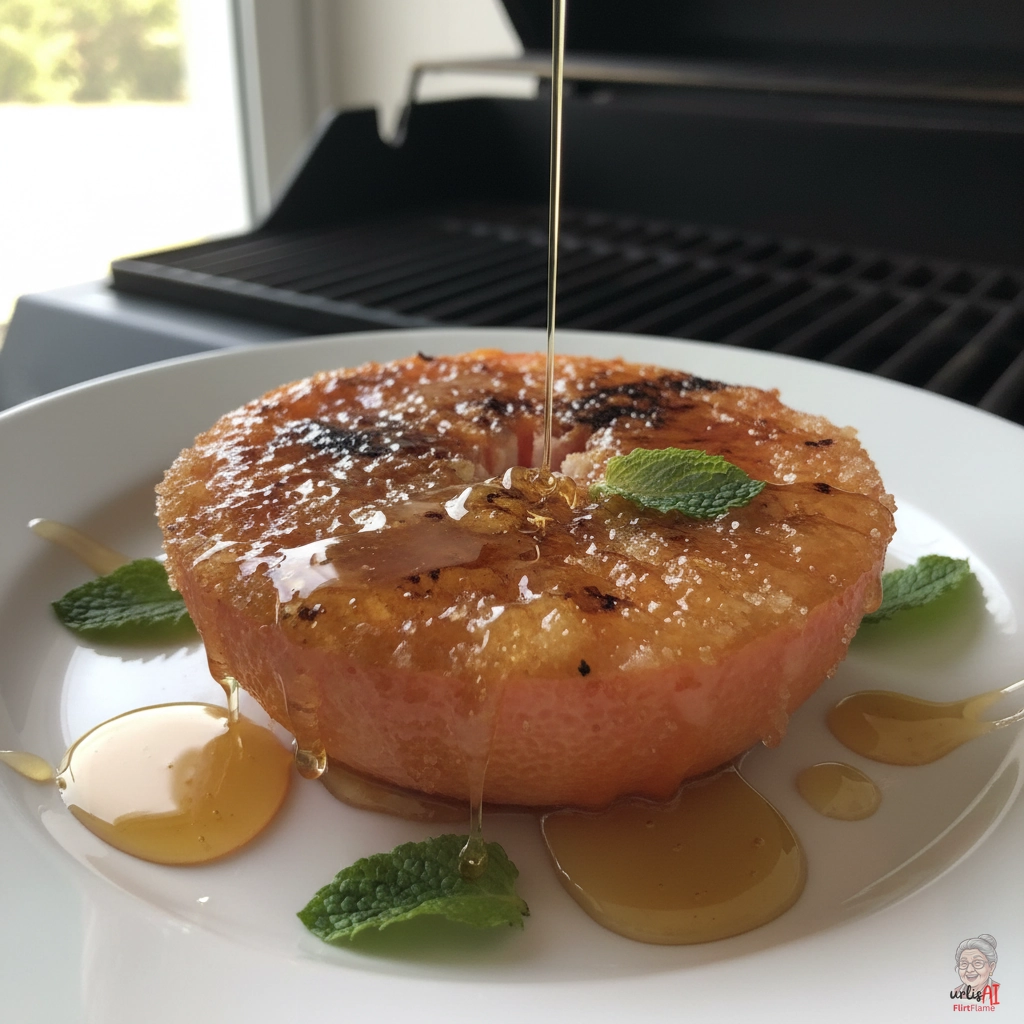 Honey Grapefruit Brûlée — Gasgrill