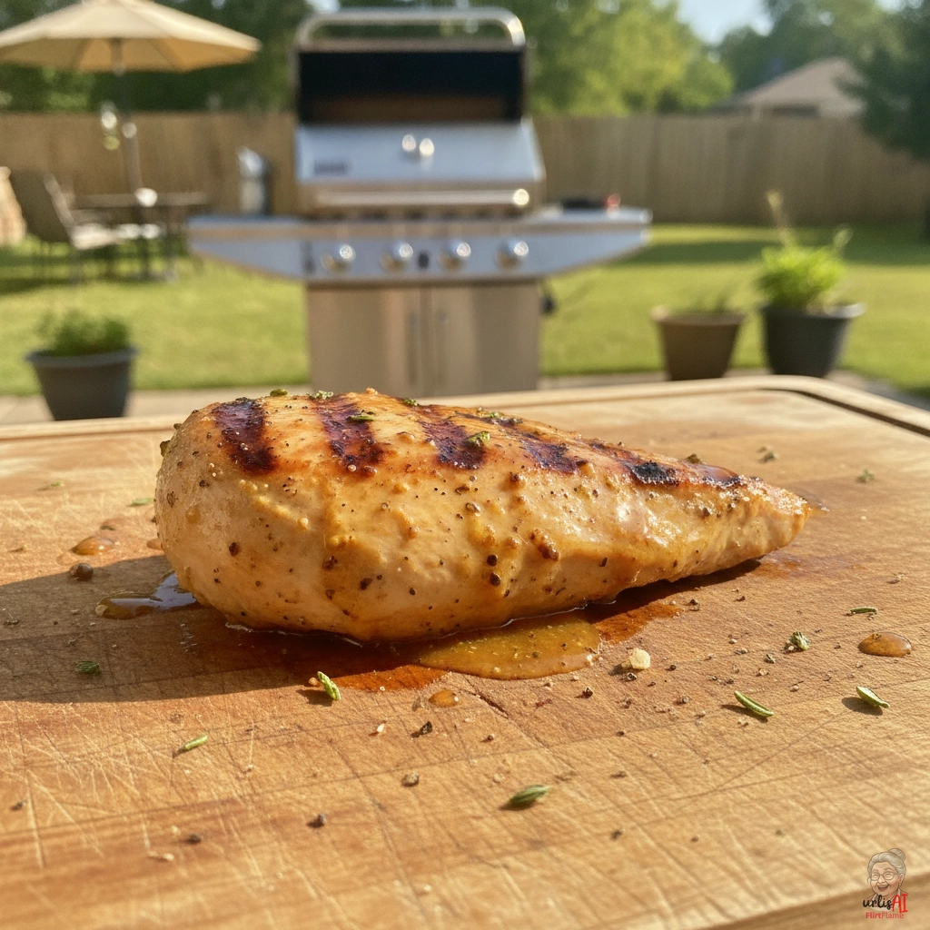 Honey Mustard Pute — Gasgrill