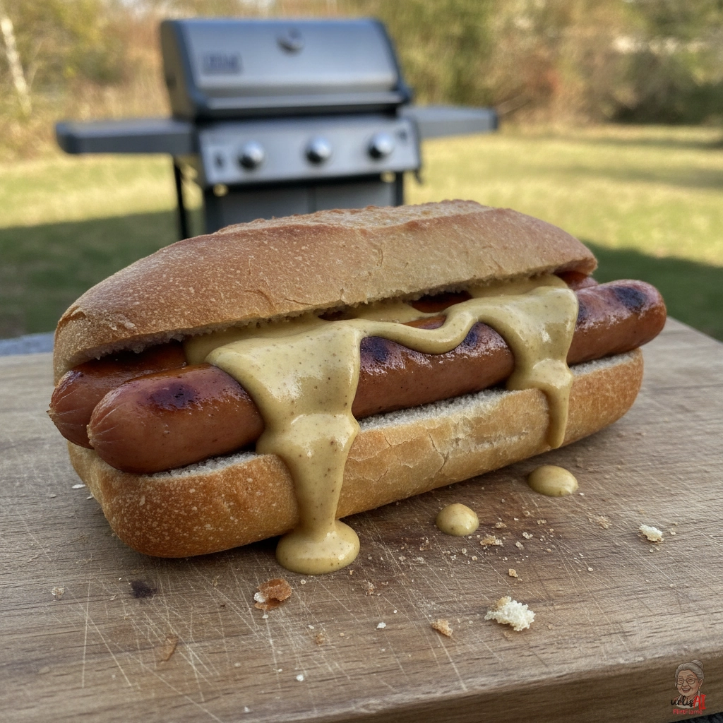 Honey Mustard Wiener — Gasgrill