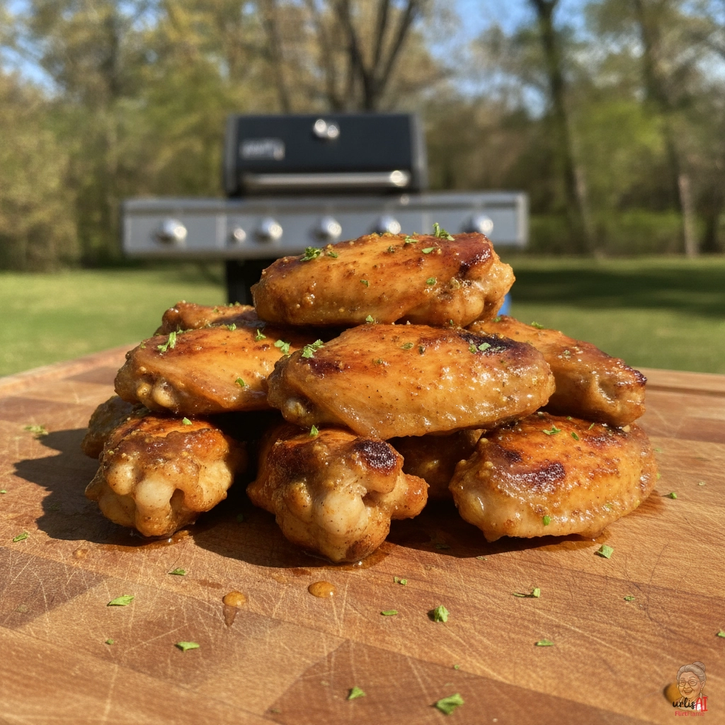 Honey Mustard Wings — Gasgrill