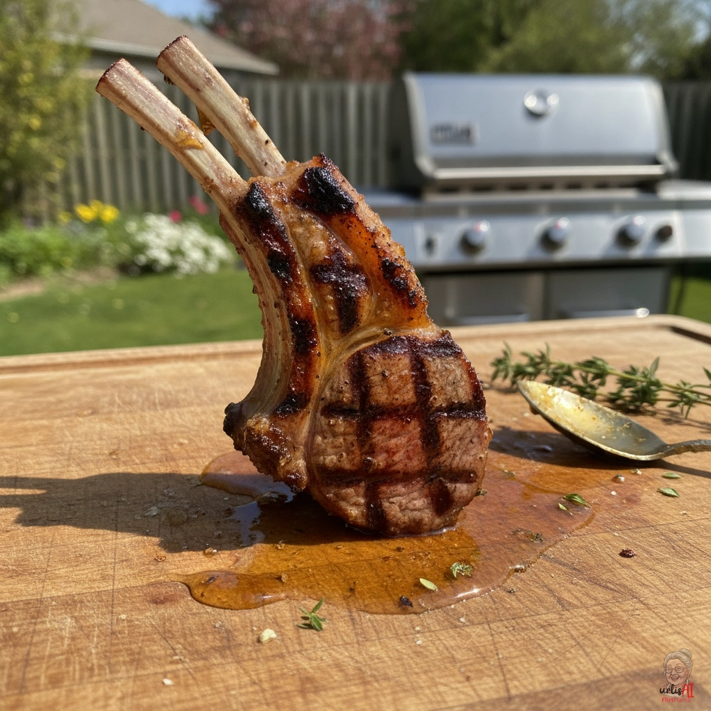 Honey Thyme Lamb — Gasgrill