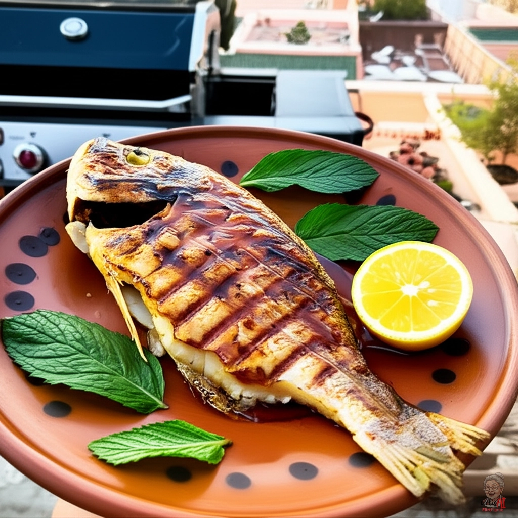 Honig Dorade — Gasgrill