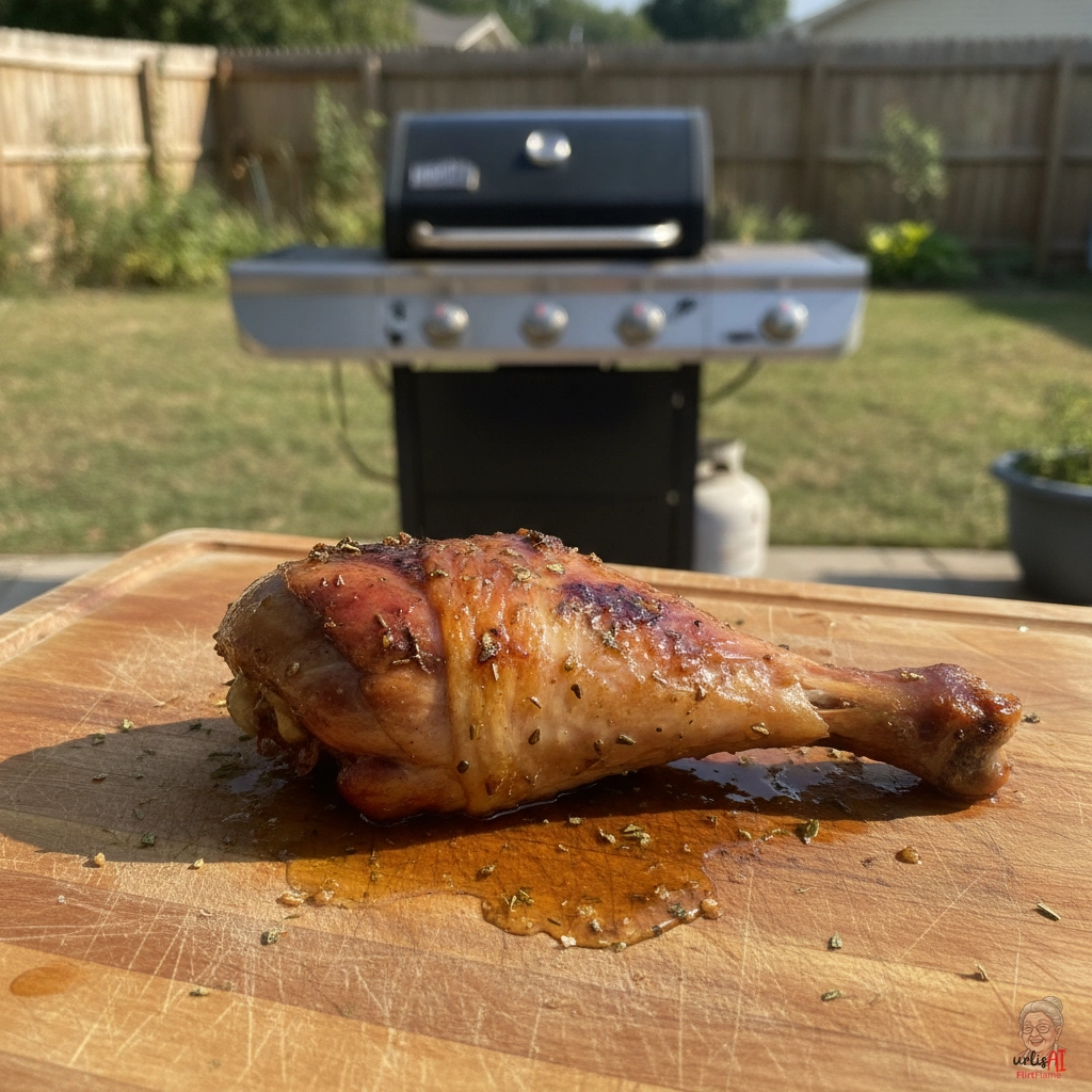 Honig Turkey Leg — Gasgrill