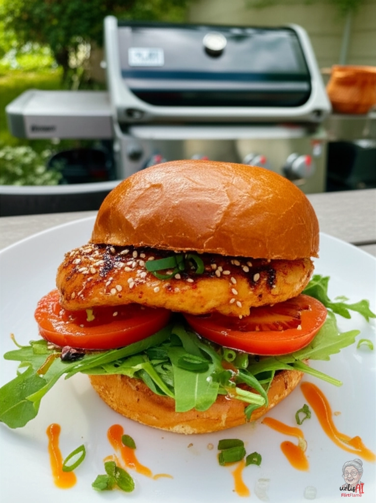 Honigfeuer Burger — Gasgrill