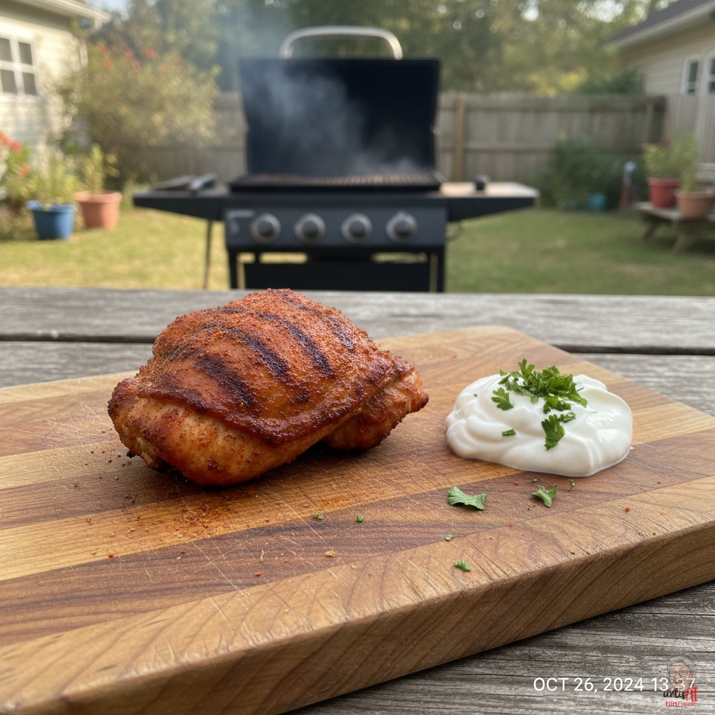 Hungarian Paprika Thigh — Gasgrill