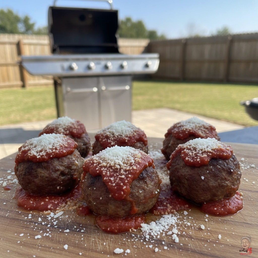 Italian Fleischbällchen — Gasgrill