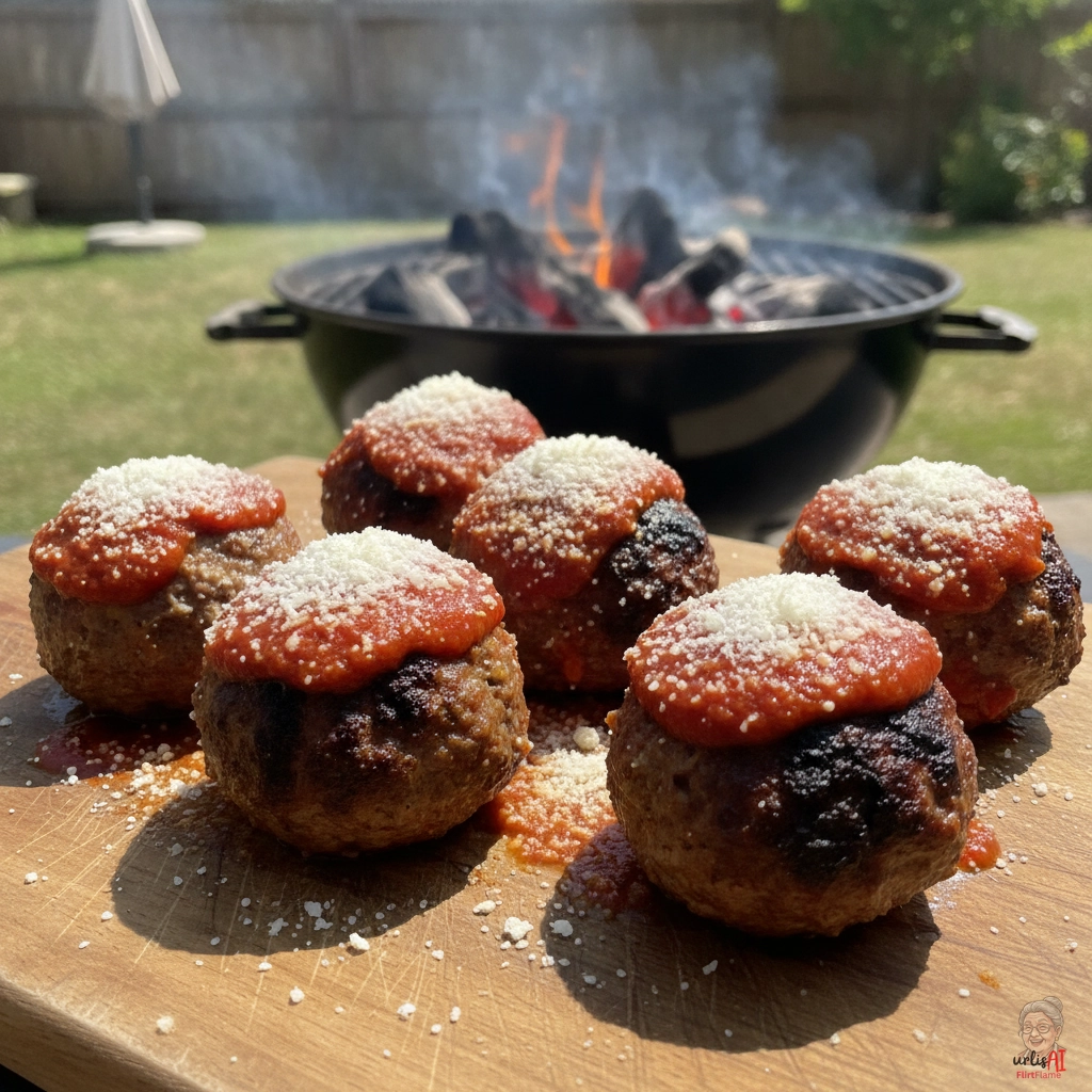 Italian Meatballs — Kohlegrill
