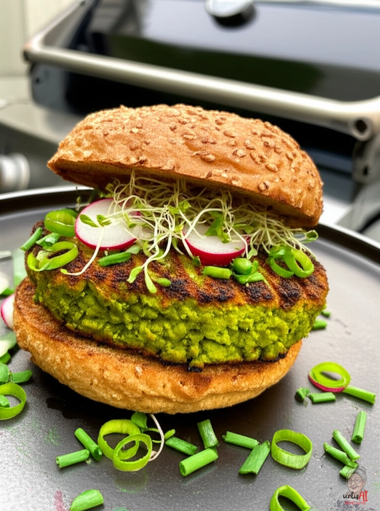 Jadegrüner Knusperbiss — Gasgrill